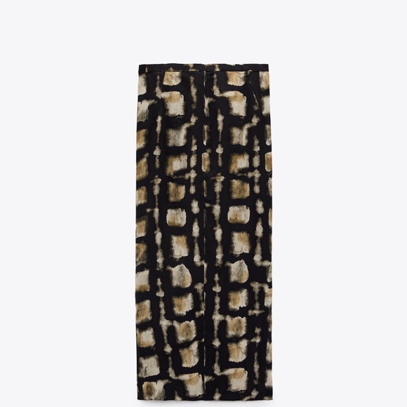Zara limited edition printed midi skirt - Picture 6 of 7